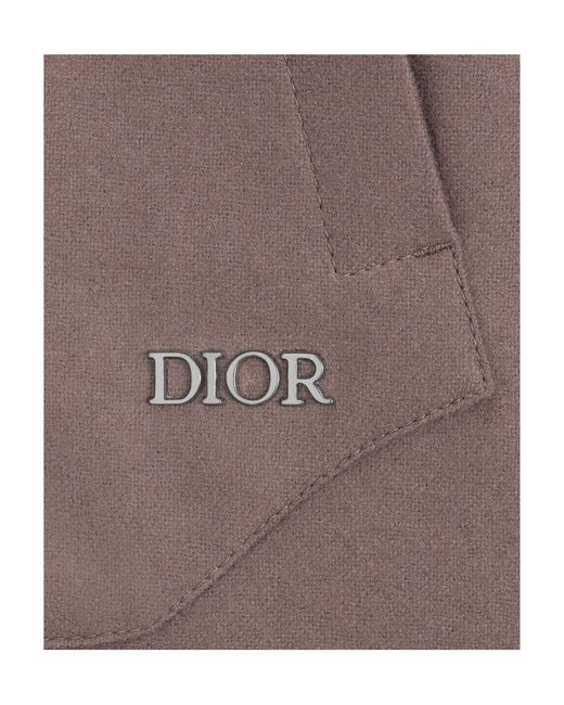 Dior Brown Zipped Blouson for men