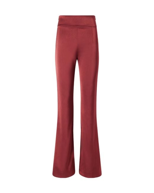 Galvan Satin Flared Pants