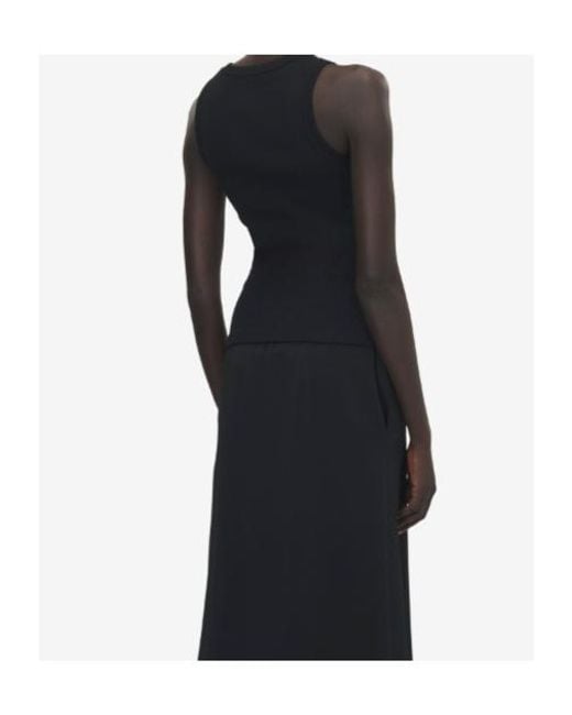 McQueen Black Mcqueen Placket Tank Top