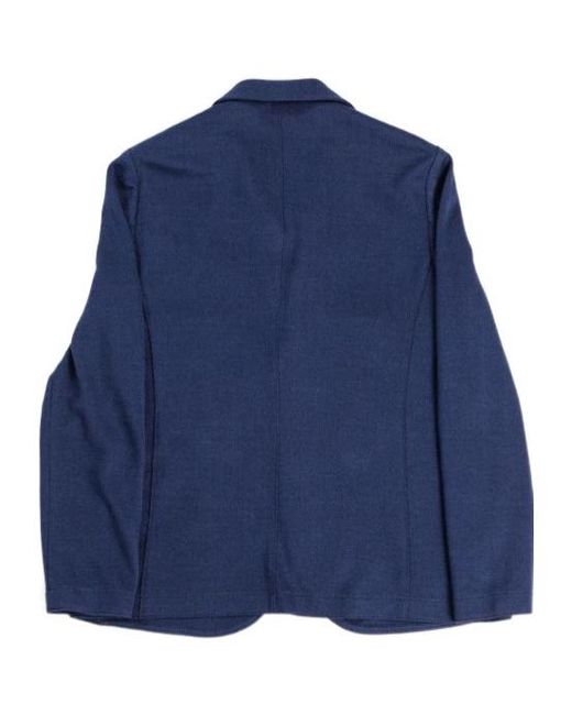 Harris Wharf London Blue Long-Sleeved Suit Jacket for men