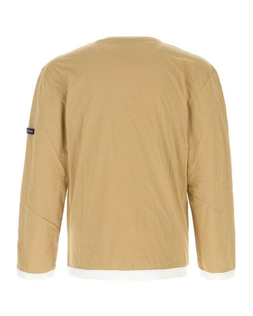 NAMACHEKO Natural Coupled Long Sleeve T-Shirt for men