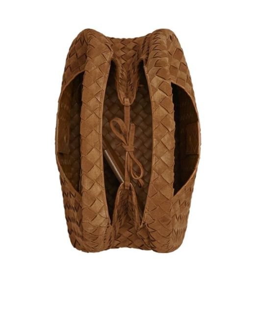 Bottega Veneta Brown Large Campana