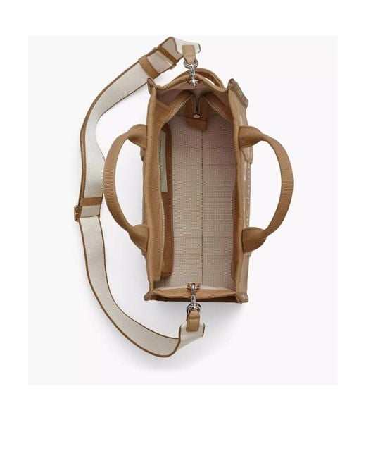 Marc Jacobs Brown The Jacquard Medium Tote Bag