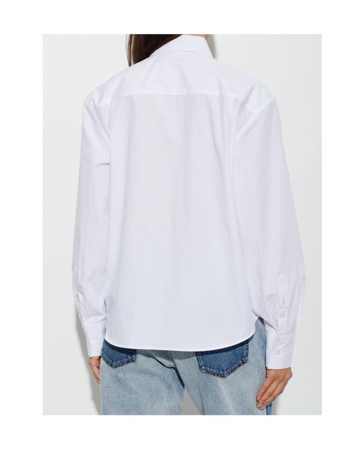 Off-White c/o Virgil Abloh White Long-Sleeved Shirt