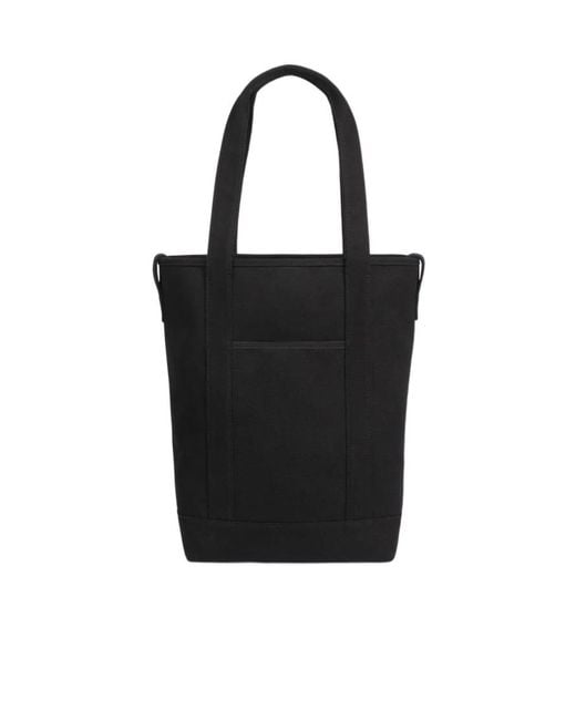 KENZO Black Utility Logo-Printed Tote Bag for men