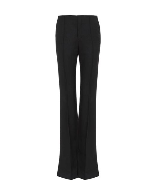 Chloé Black Chloé Wide-Leg Trousers