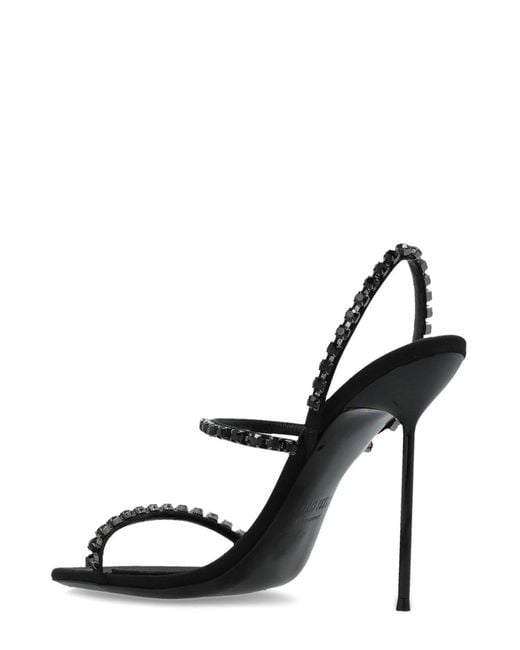 Paris Texas Metallic Lidia Singback Sandals