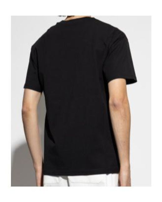 Givenchy Black Logo Detailed Crewneck T-Shirt for men
