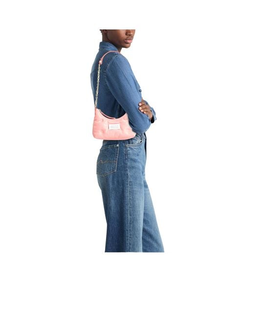 Maison Margiela Pink Plain Colour Shoulder Bags