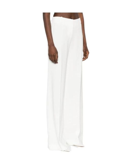 Ermanno Scervino White Wide-Leg Pants