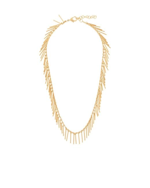 Jil Sander Metallic Embellished Necklace
