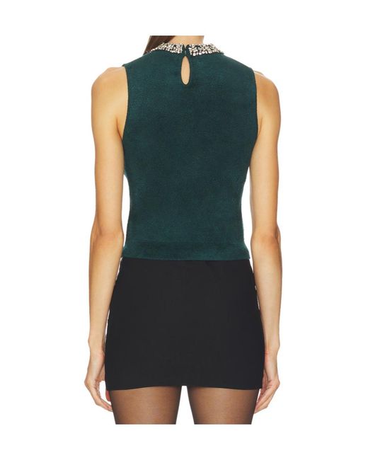 Jonathan Simkhai Green Rema Halter Top