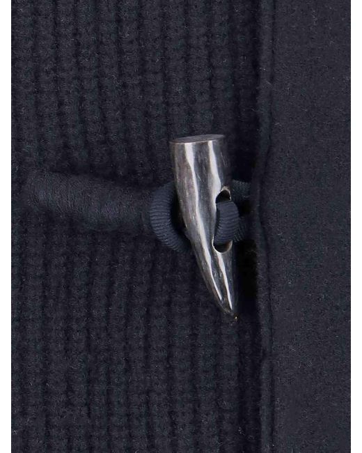Thom Browne Blue Stripe Detailed Jacket for men