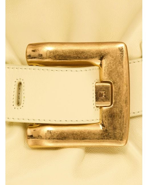Balmain Metallic Medium Anthem Bag