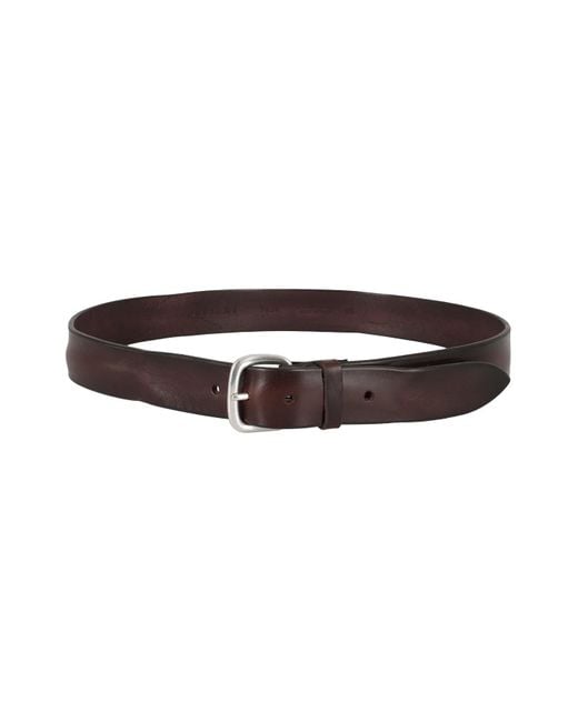 Orciani Multicolor Leather Buckle Belt for men