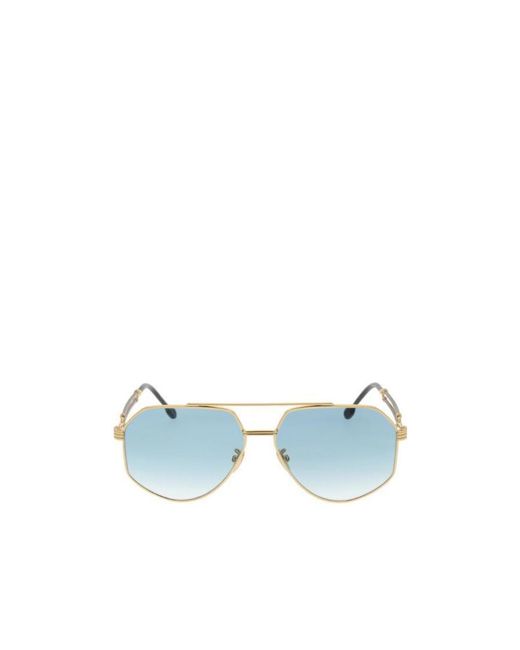 Fred Blue Logo Sunglasses for men