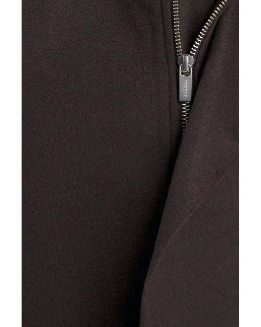 Barena Black Stand-Collar Jacket