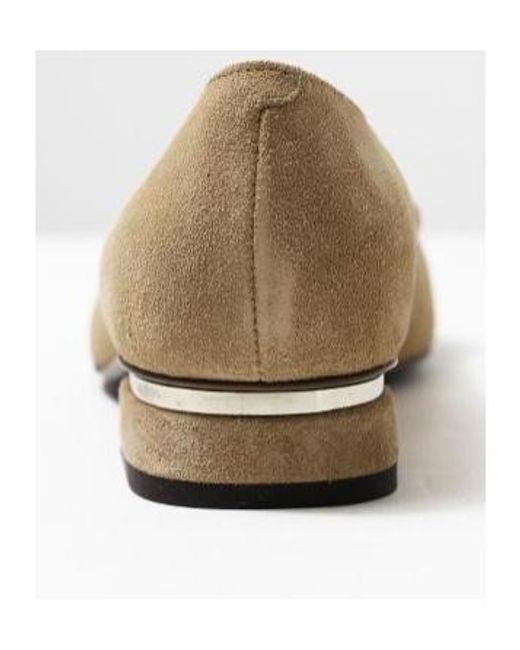 Tod's Natural Round-Head Flat Shoes