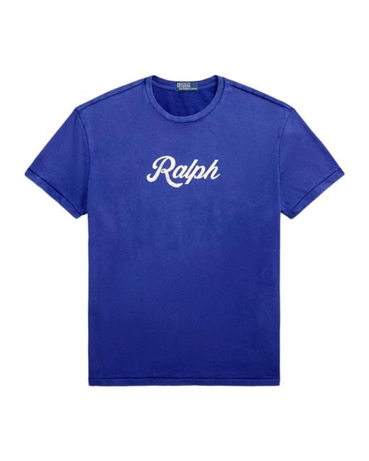 Polo Ralph Lauren Blue The Ralph Logo T-Shirt for men