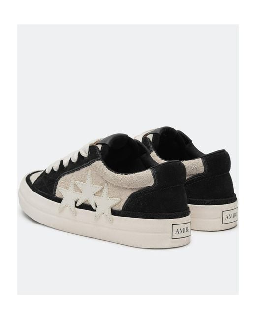Amiri Black Sunset Skate Star Low-Top Sneakers for men