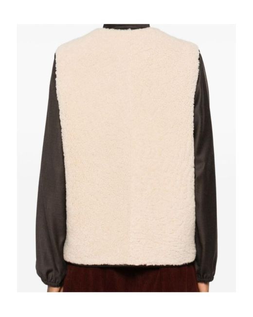 Blazé Milano Natural Blazé Milano Button-Up Vest
