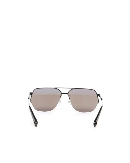 Jacquemus Metallic X Linda Farrow Aviador Sunglasses for men