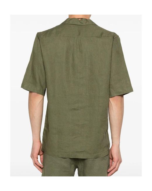 Samsøe & Samsøe Green Short-Sleeved Shirt for men