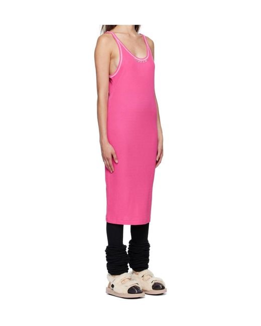 Doublet Pink Sleeveless Mini Dress