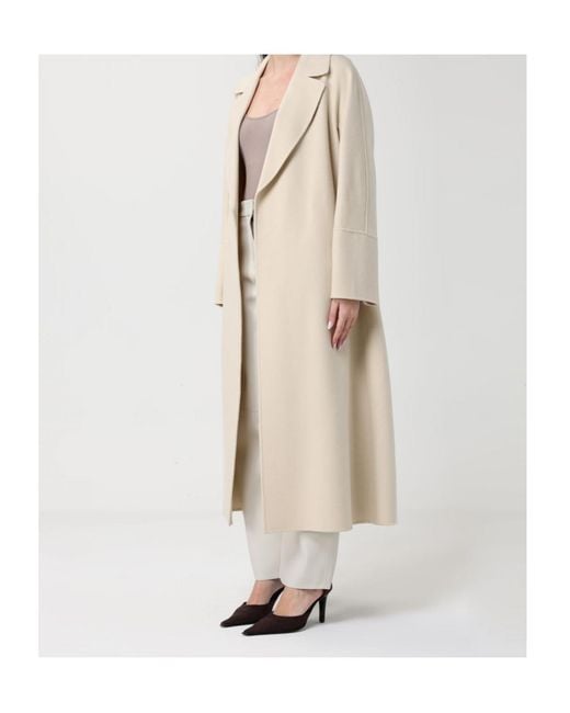 Max Mara Natural 'S Elisa Belted Coat