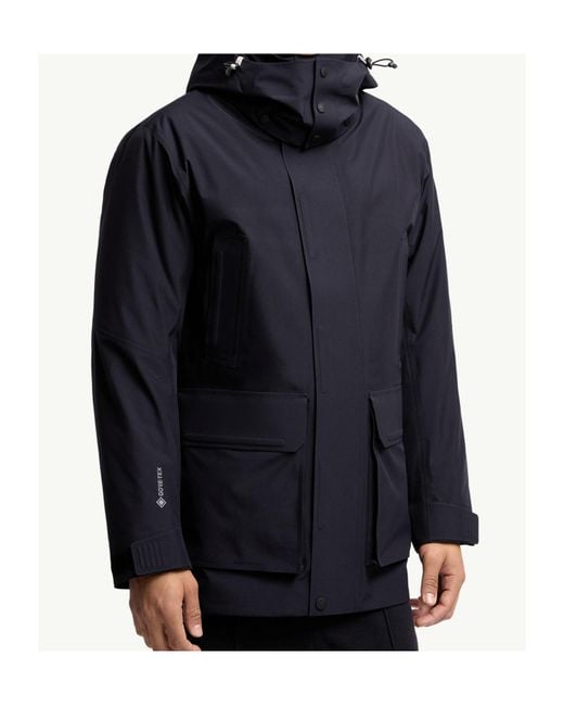 Moncler Blue Grenoble Konza Hooded Jacket for men