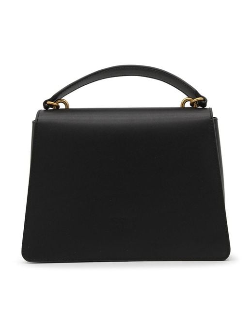 Pinko Black Classic Love One Top Handle Bag