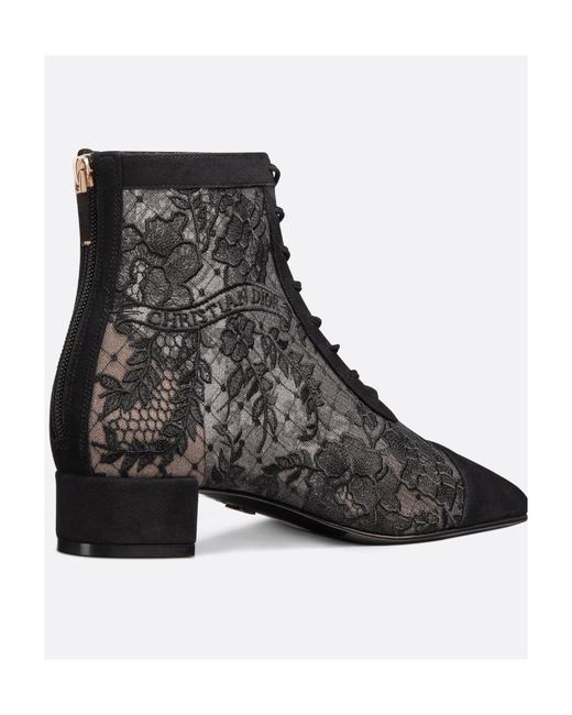 Dior Black Naughtily-D Ankle Boot