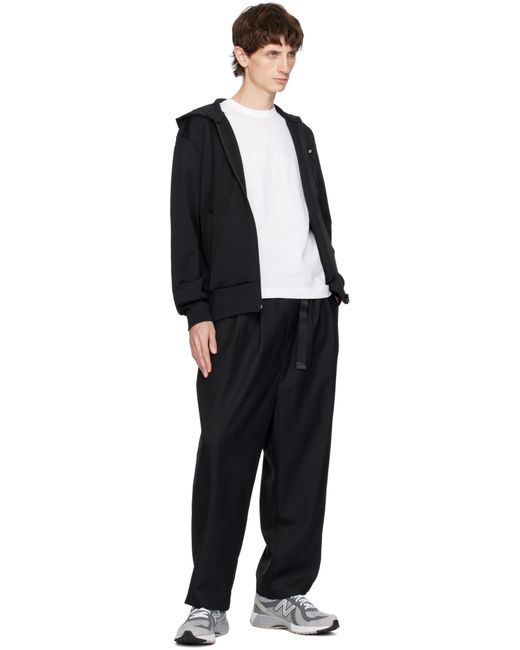 COMME DES GARÇONS PLAY Blue Comme Des Garçons Play Logo Embroidered Zipped Hoodie for men