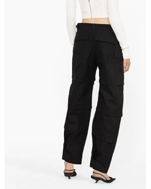 Wardrobe NYC Black Belt Loop Cargo Pants