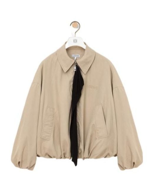 Loewe Natural Contrast Panel Zip Jacket
