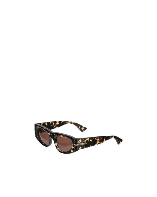 Bottega Veneta Multicolor Eyewear Rectangular Frame Sunglasses