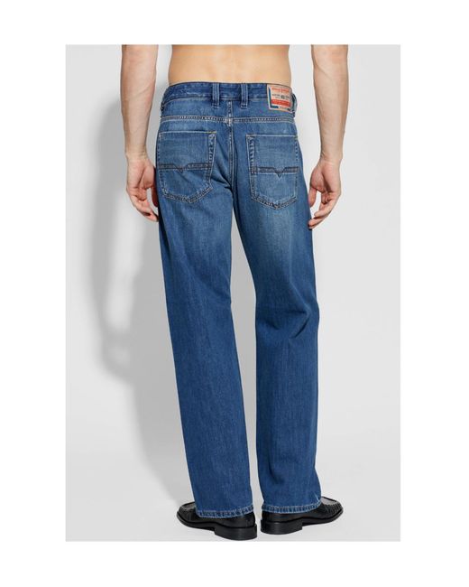DIESEL Blue 1980 D Eeper Straight-Leg Jeans for men