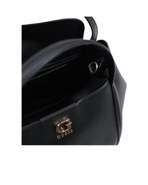 Guess Black Top-Handle Shoulder Bag