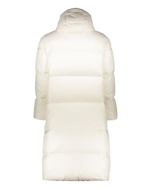 Herno Natural Hooded Long Puffer Coat for men