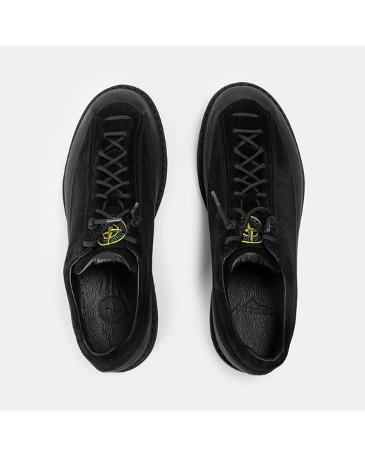 Stone Island Black Diemme Low Top Sneakers for men