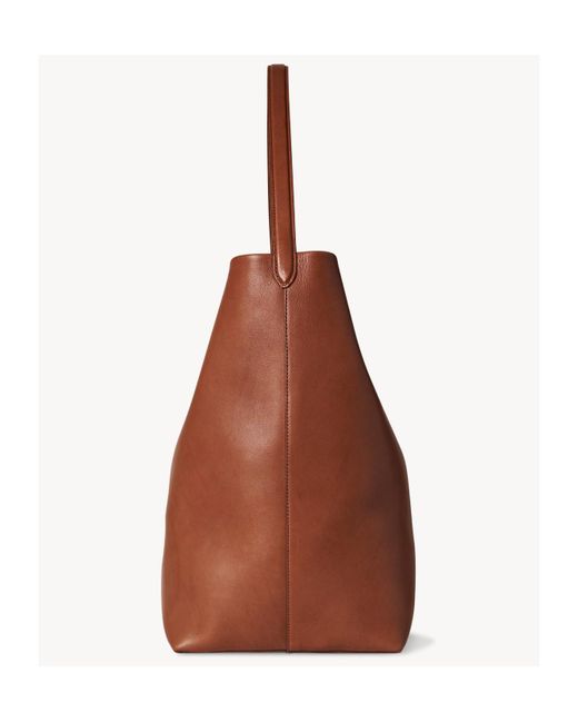 The Row Brown Large N/S Park Tote Bag