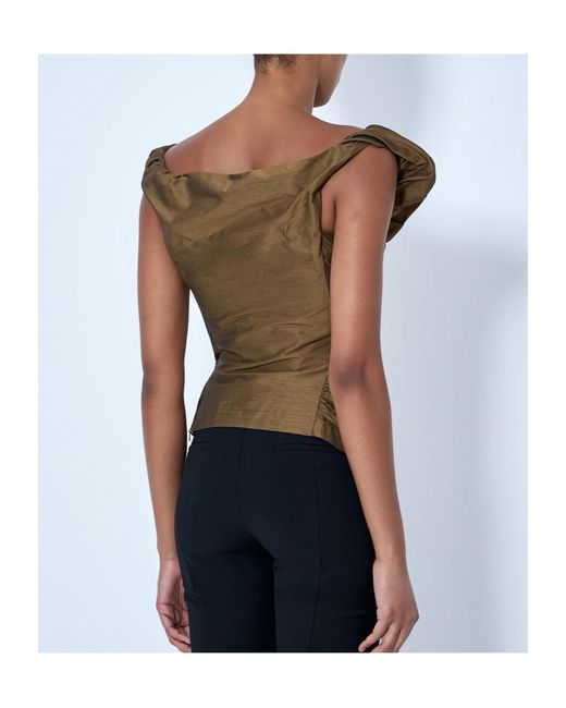 Vivienne Westwood Brown Ginnie Top