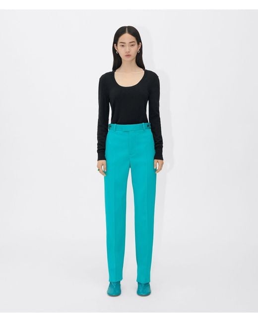 Bottega Veneta Black Scoop Neck Knit Jumper