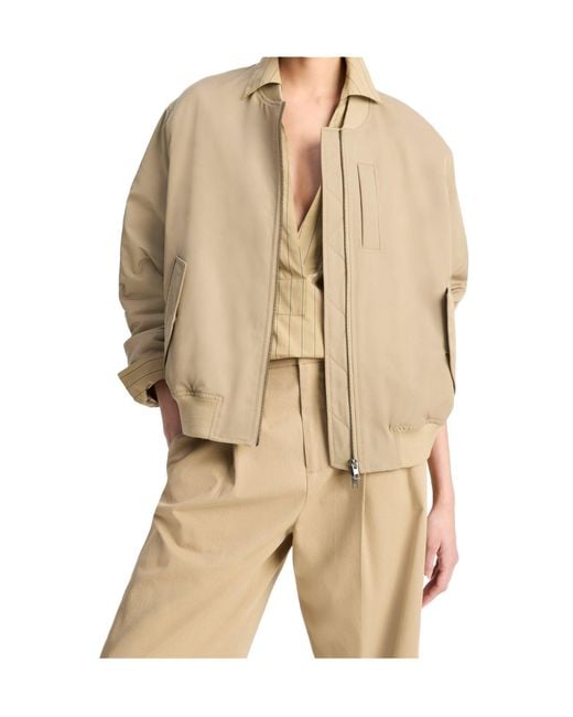 Vince Natural Long-Sleeved Casual Jacket