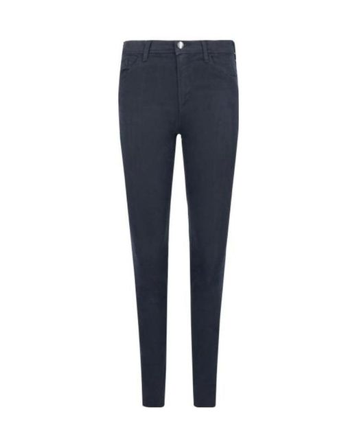 Emporio Armani Blue Logo Details Jeans