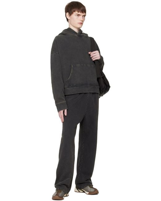 Entire studios Gray Straight-Leg Elastic Waistband Sweatpants for men