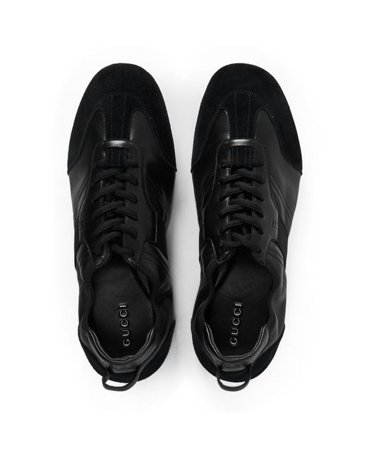 Gucci Black Low-Top Sports Shoes for men