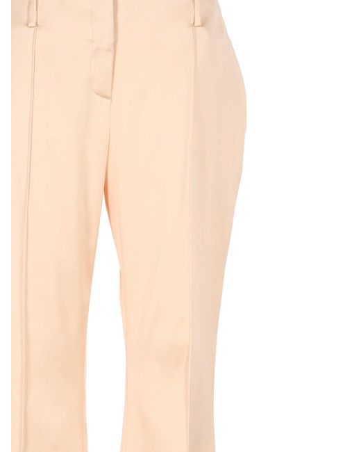 Ermanno Scervino Natural Flared Trousers