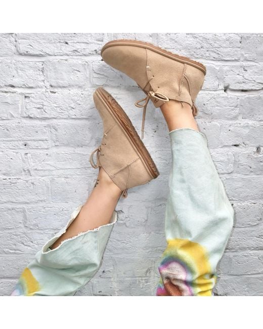 Ugg Natural Round-Toe Boots