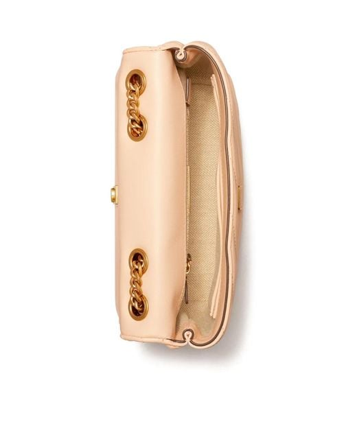 Tory Burch Natural Small Kira Shoulder Bag